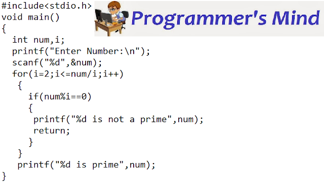 Most Optimized Program for Prime Number - Programmer's Mind ...