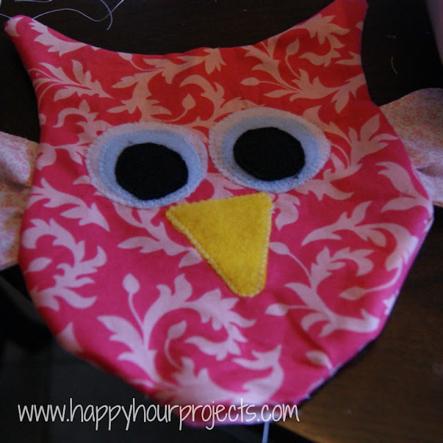 Owl Stuffie - Happy Hour Projects