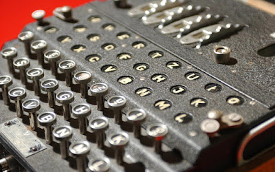 Enigma machine Blockchain encryption