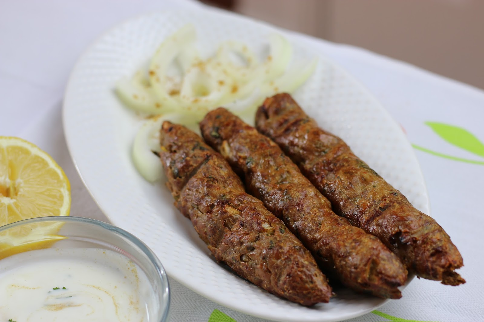 OVEN BAKED LAMB SEEKH KEBABS COOK WITH NANCY