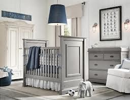 Dormitorio de bebé en azul y gris - Ideas para decorar dormitorios