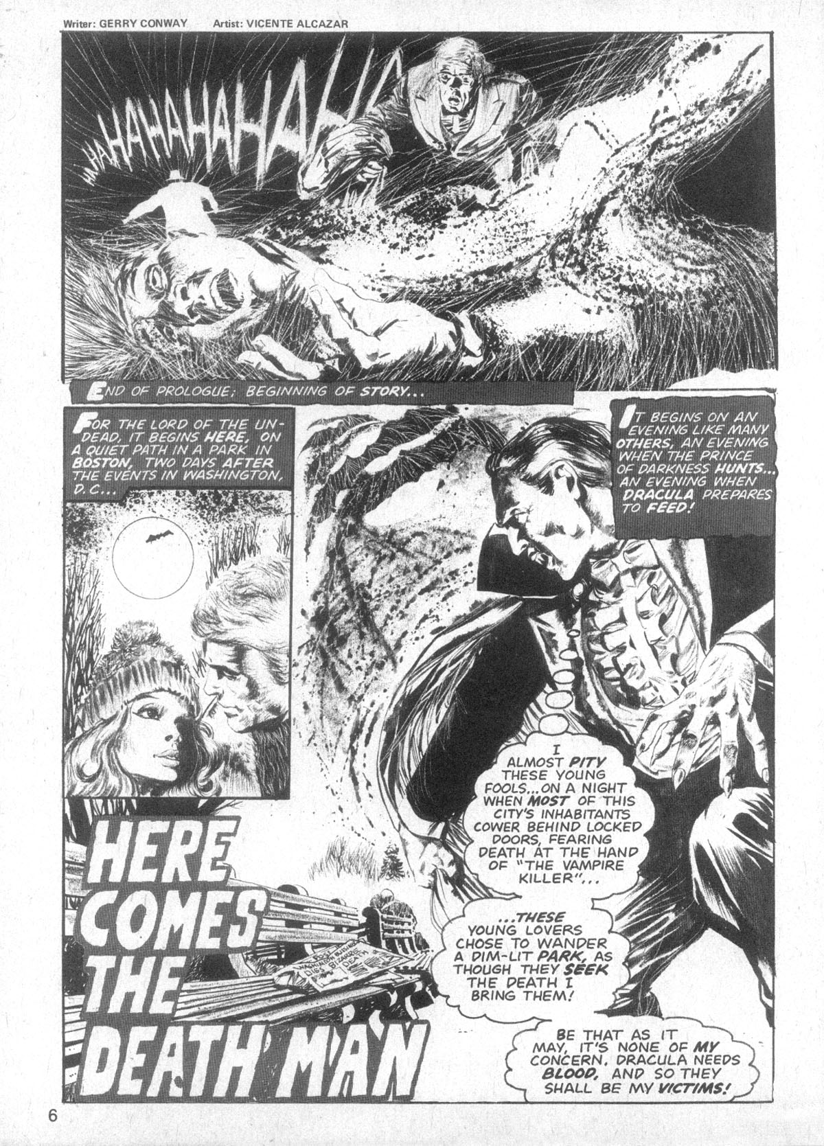 Read online Dracula Lives comic -  Issue #7 - 7