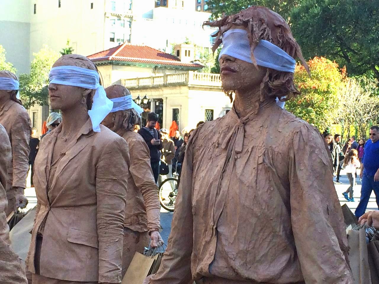 Pleasant Living LINCOLN CENTER CRAFTS FAIR AND THE MUD PEOPLE OF UNION