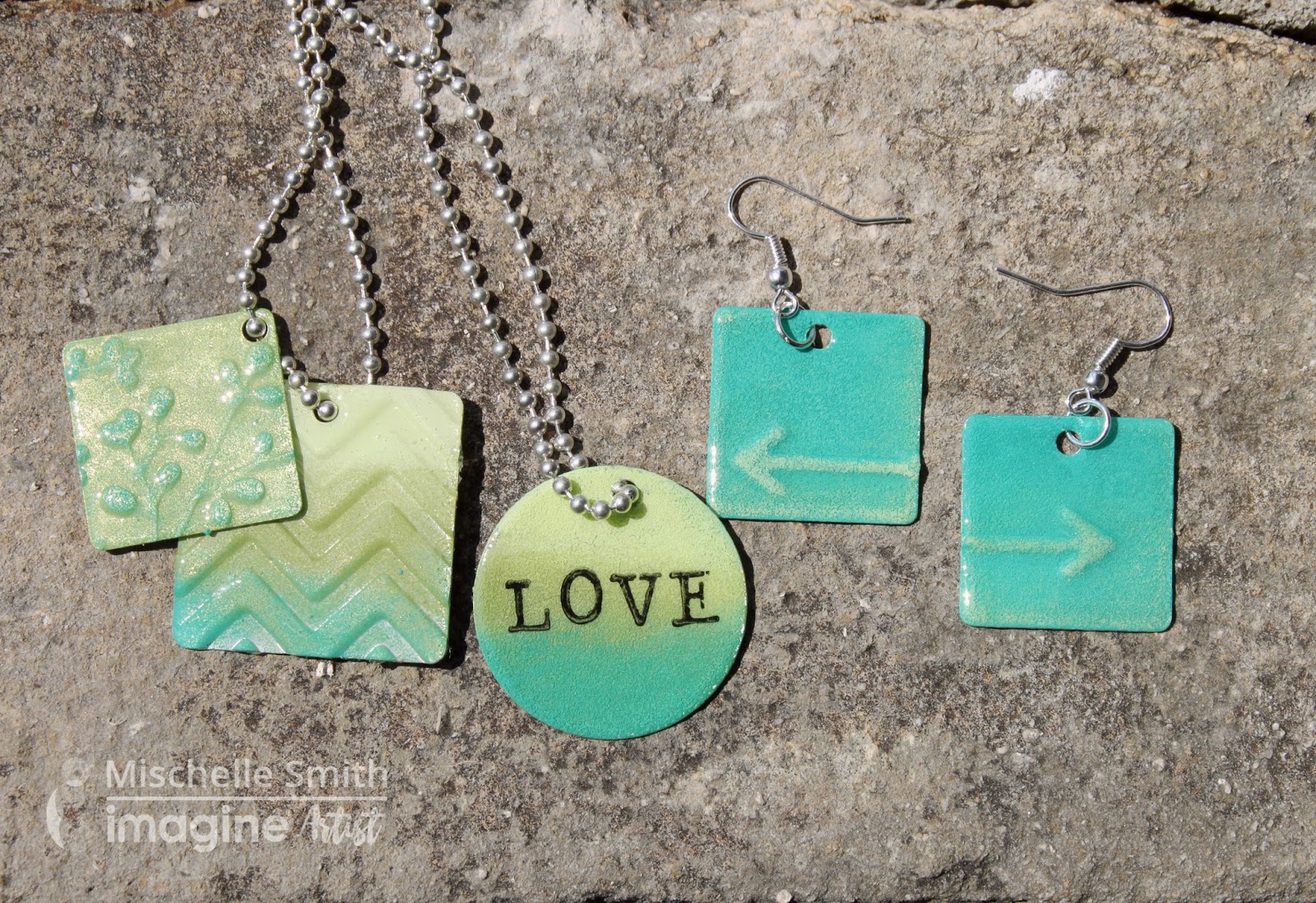 300 Summery Sheet Metal Jewelry Imagine Crafts Mischelle Smith