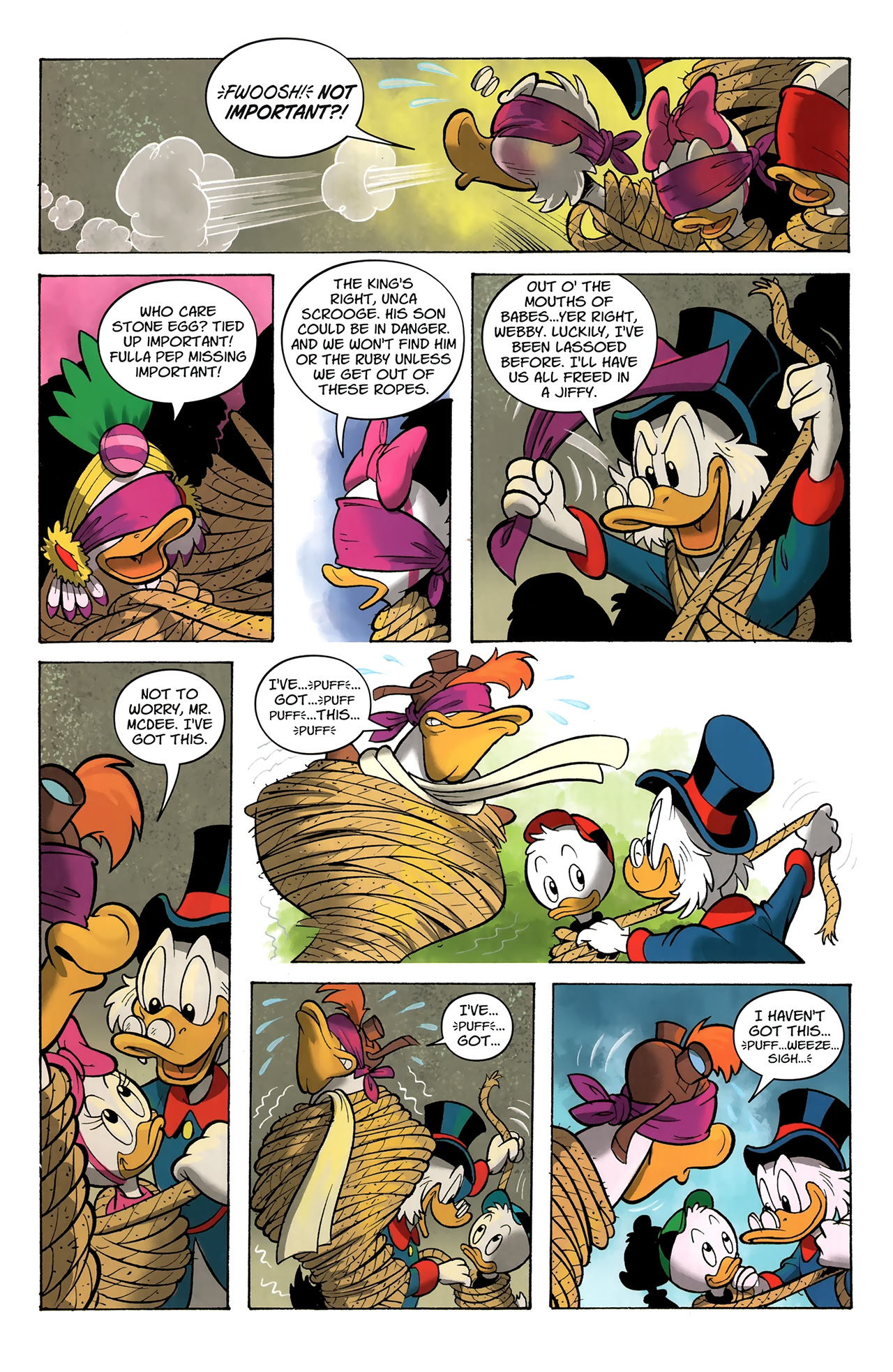 Read online DuckTales comic -  Issue #2 - 7