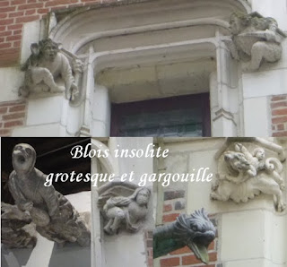 Grotesques et sculptures loufoques au château de Blois visite chateau blois loir et cher