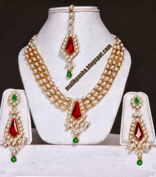 PASHA G Unique Costume Jewelry Necklace Sets
