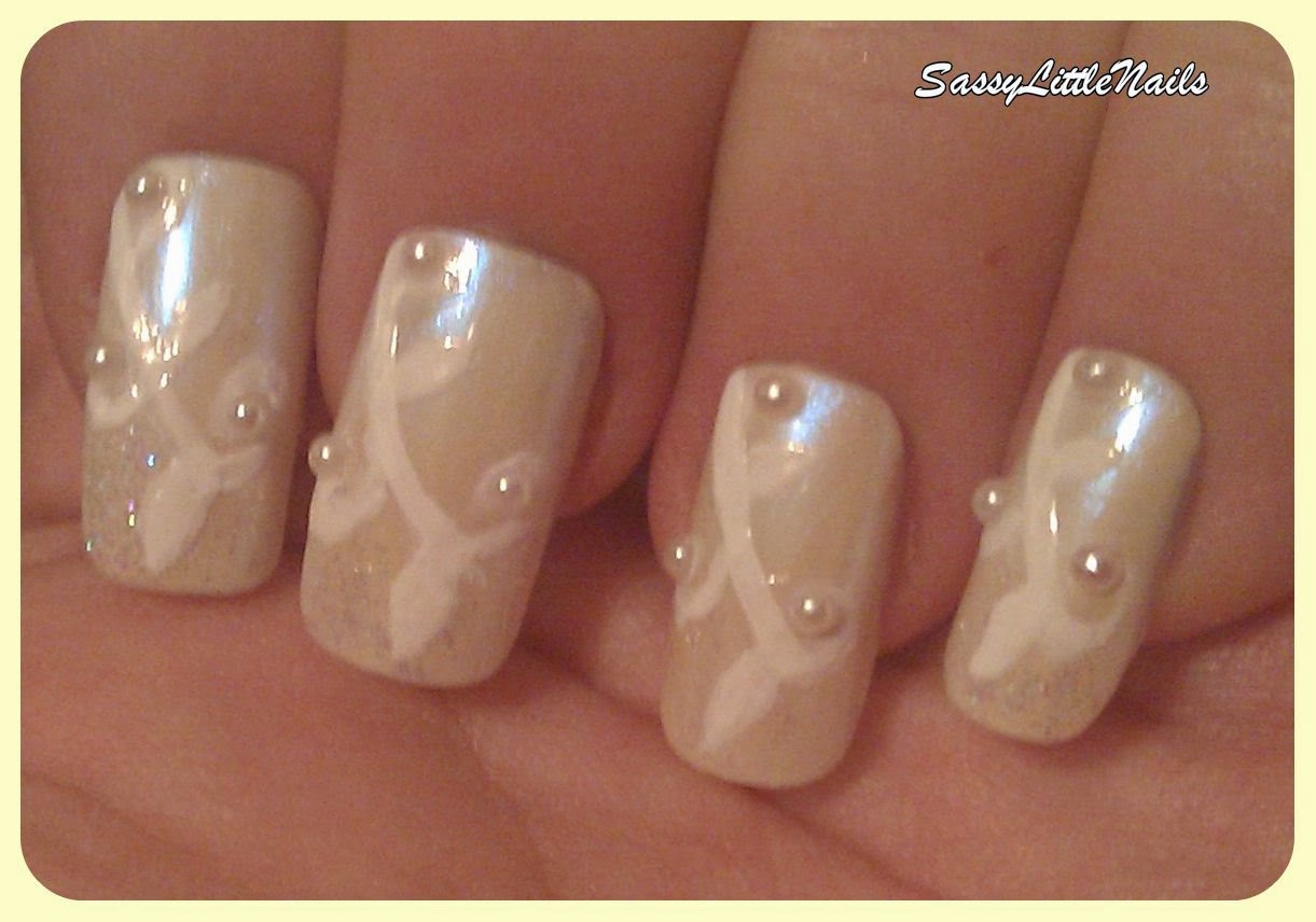 SassyLittleNails: My Bridal/wedding Nail art!