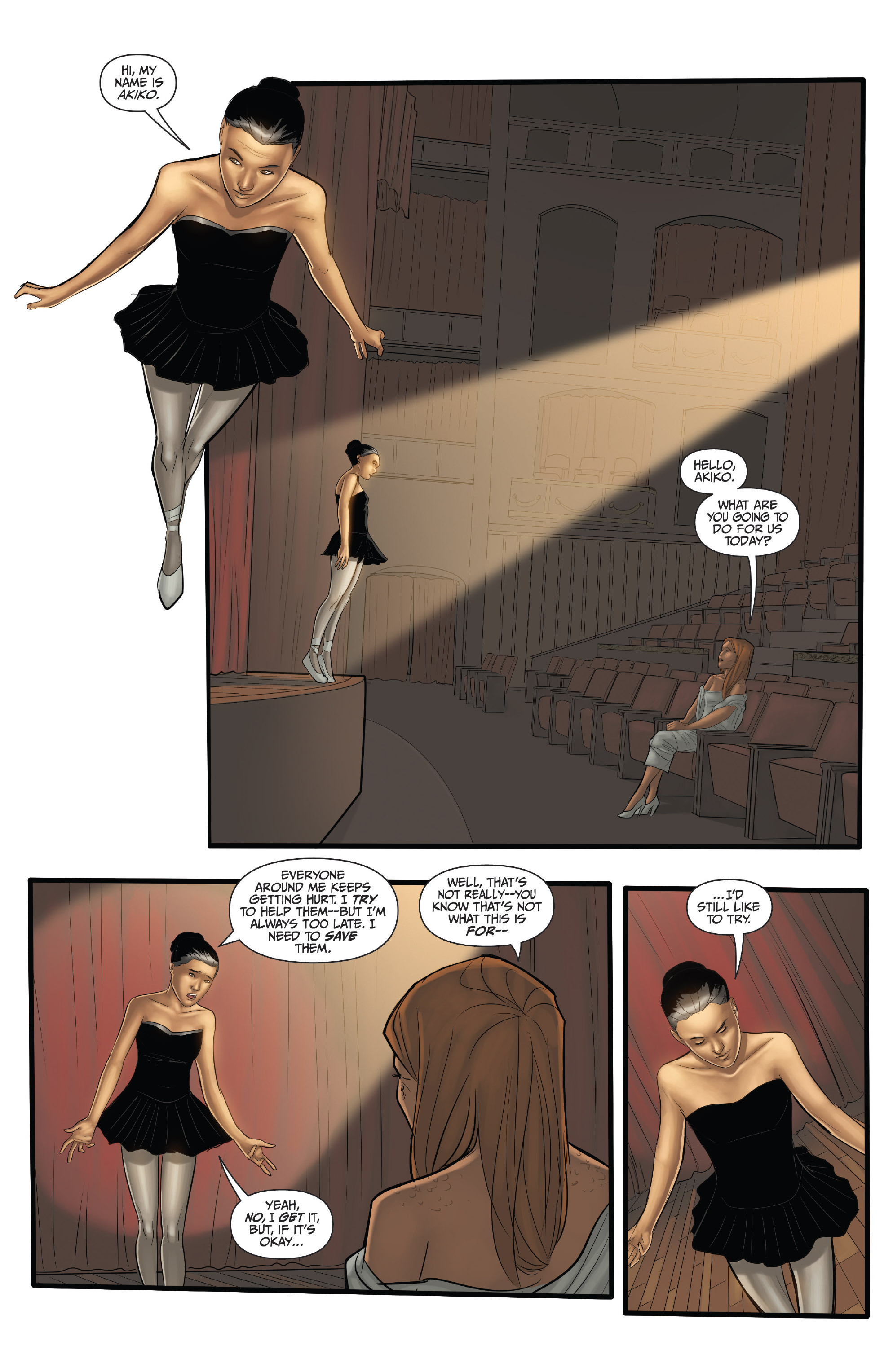 Read online Morning Glories comic -  Issue #37 - 23