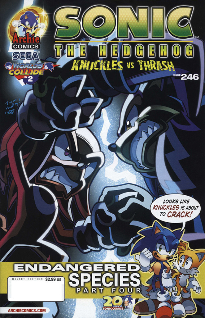 Read online Sonic The Hedgehog comic -  Issue #246 - 1