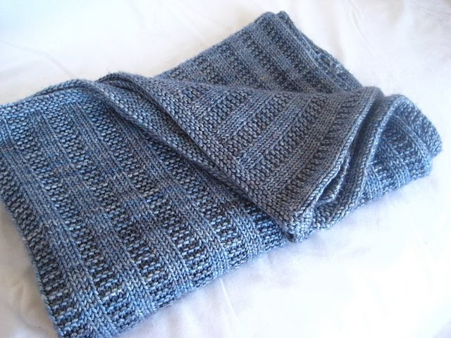 GREAT BALLS OF YARN'S KNITTY GRITTY TOSH VINTAGE BABY BLANKET