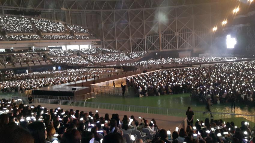 불이꺼진 고척돔 모습 | 인스티즈