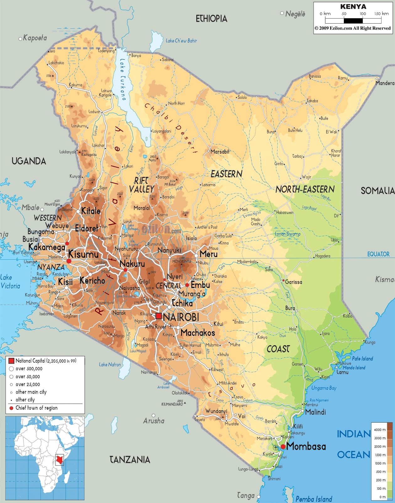 ANTHROPOLOGY OF ACCORD: Map on Monday: KENYA