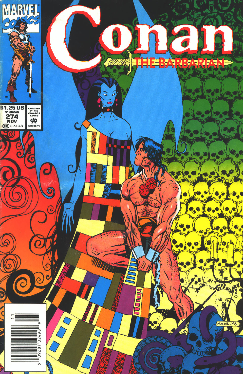 Read online Conan the Barbarian (1970) comic -  Issue #274 - 1