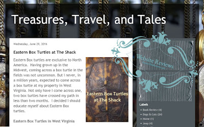 Blogging from the Heart at Treasures, Travel & Tales