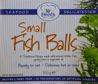 Mr Freed's Small Fish Balls are very nice!