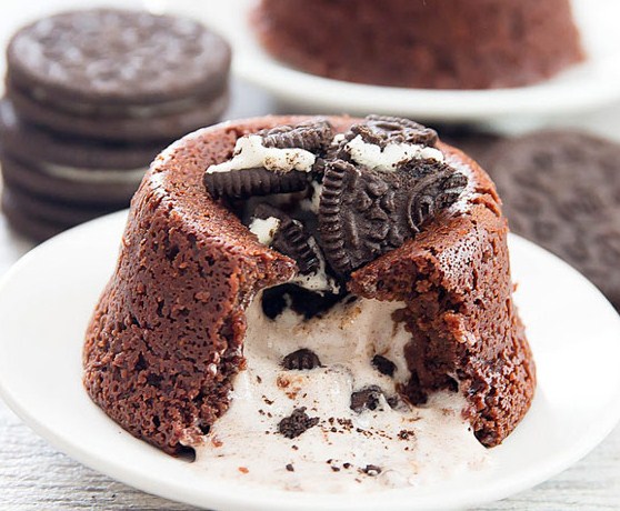Oreo Lava Cakes Oreo Lava Cakes