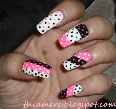 ~on beauty stuff and what else's....~: BFF Challenge:Girly Nail Art for ...