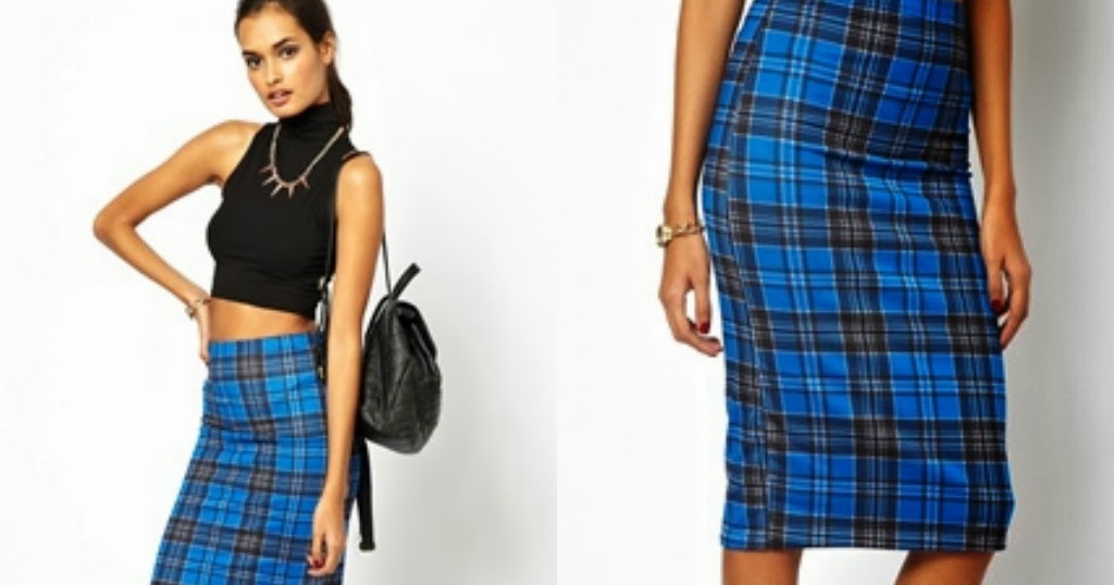 How to Chic: PENCIL SKIRT IN TARTAN