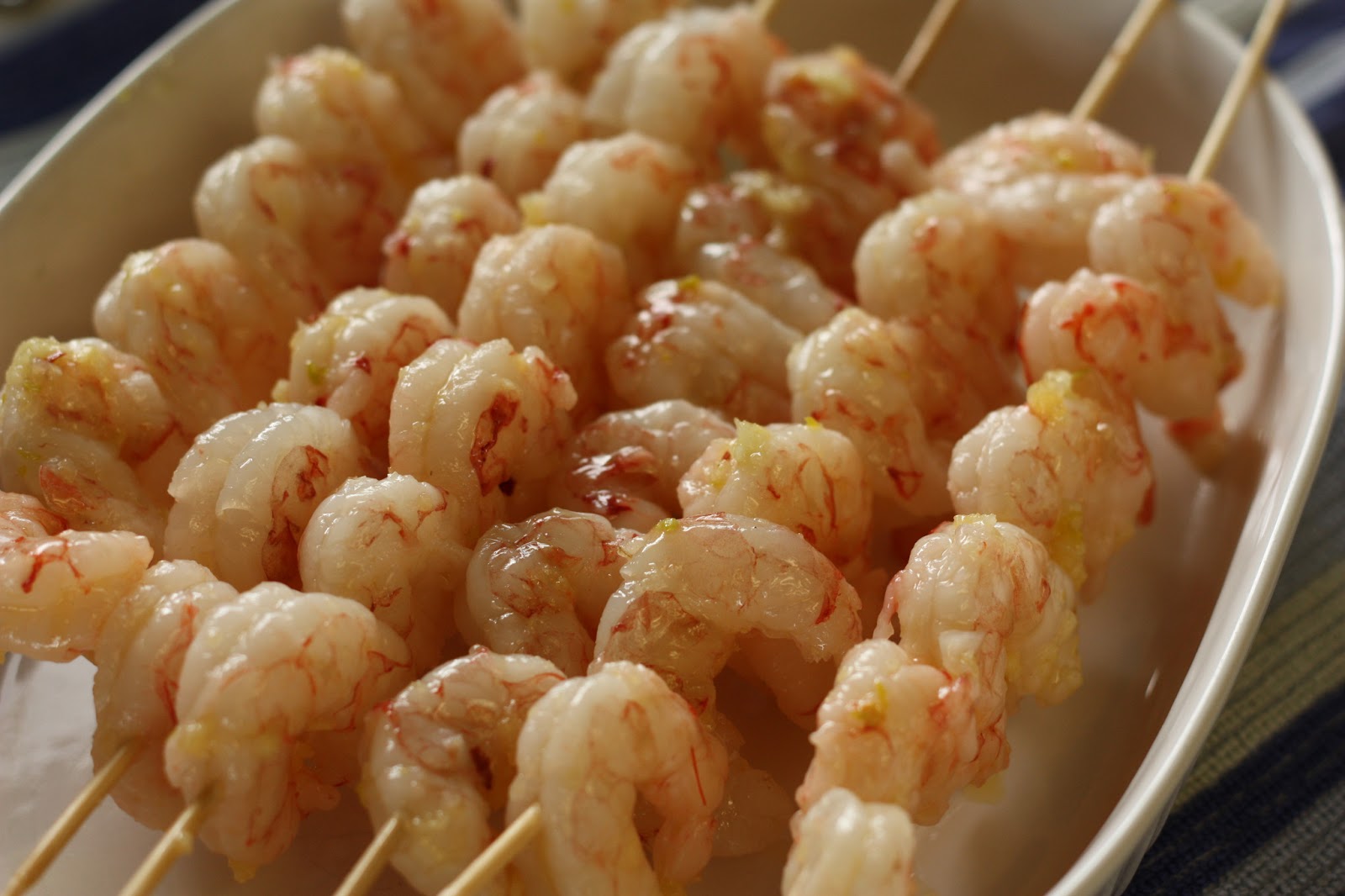 Frugal by Choice, Cheap by Necessity Grilled garlic shrimp skewers