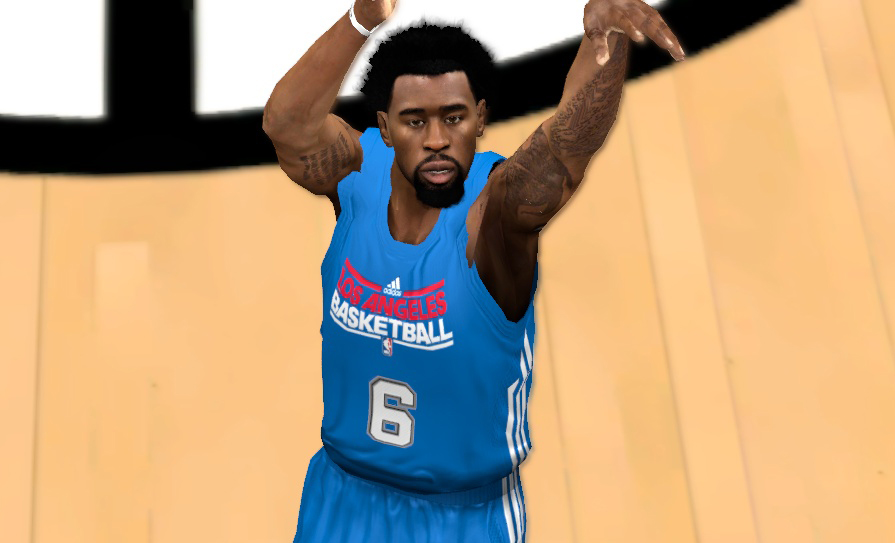 Deandre Jordan Cyberface &quot;BEST&quot; Realistic [FOR 2K14] NBA