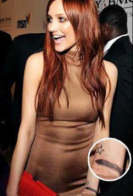 celebrity wrist tattoo
