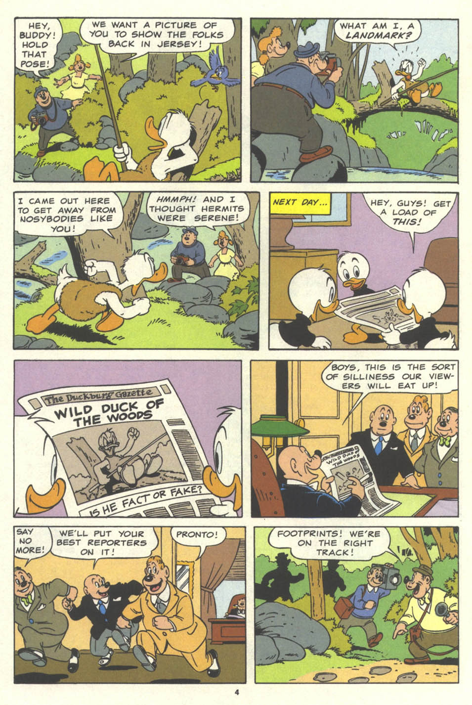 Read online Walt Disney's Comics and Stories comic -  Issue #555 - 6