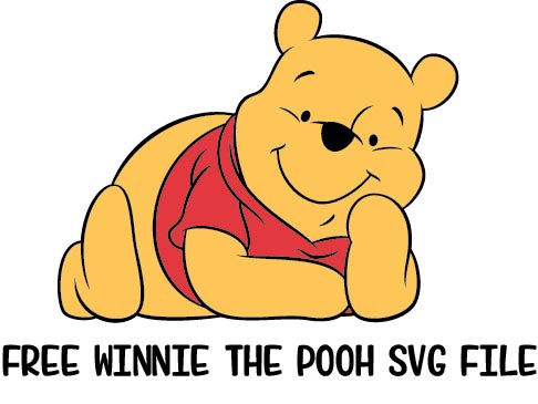 Free Winnie the Pooh SVG File - www.my-designs4you.com