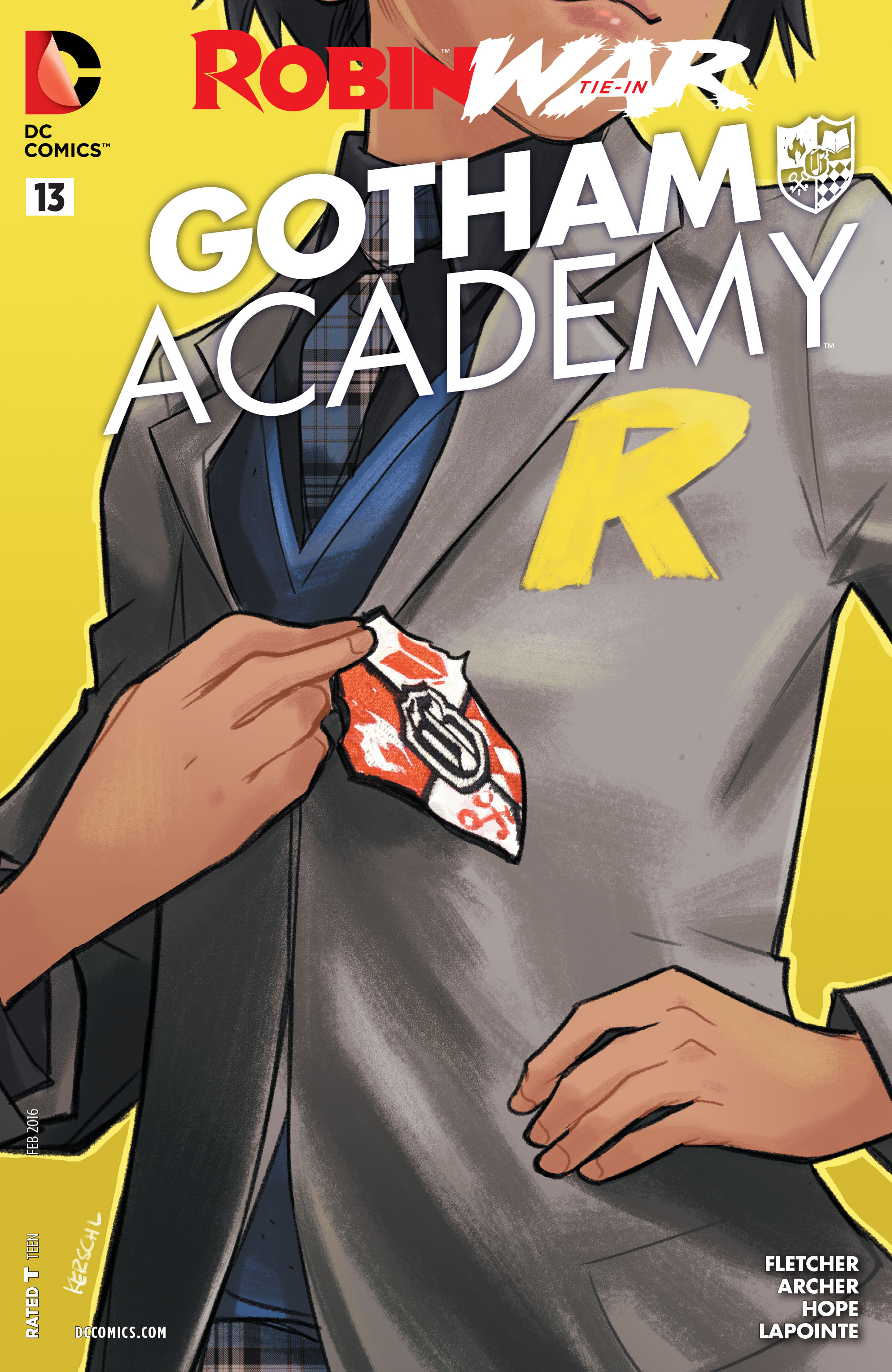 Read online Gotham Academy comic -  Issue #13 - 1