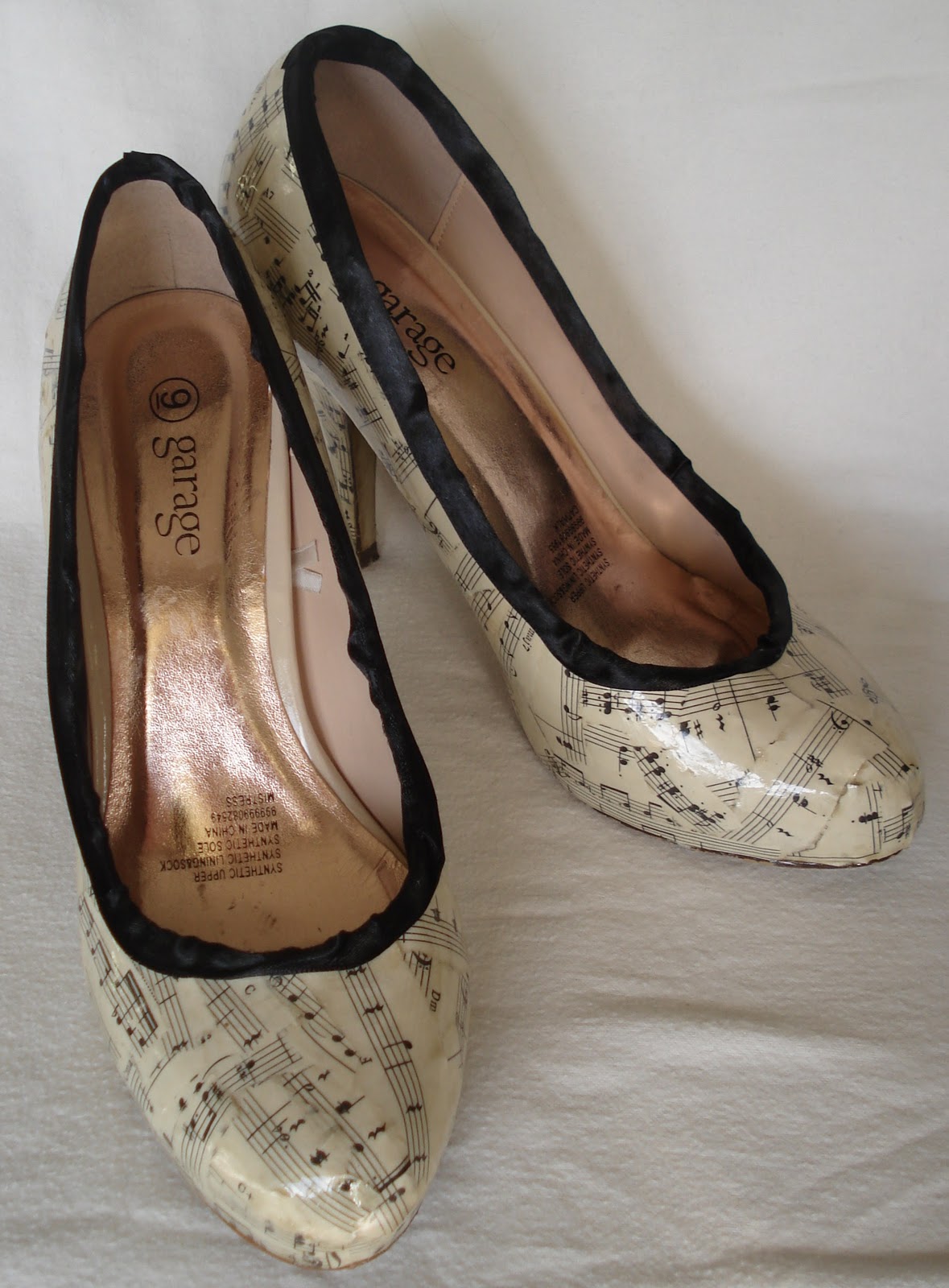 Creative You!: Craft a Pair of Decoupage Shoes