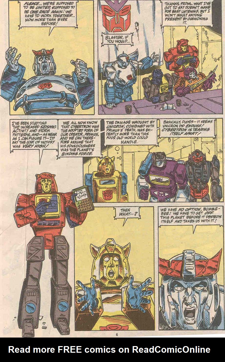 The Transformers (1984) issue 77 - Page 6