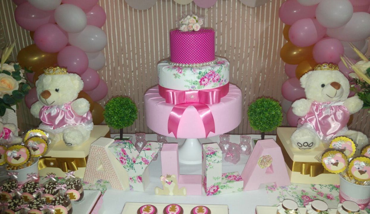 decorando bolo no tema ursinha princesa# ficou lindo 