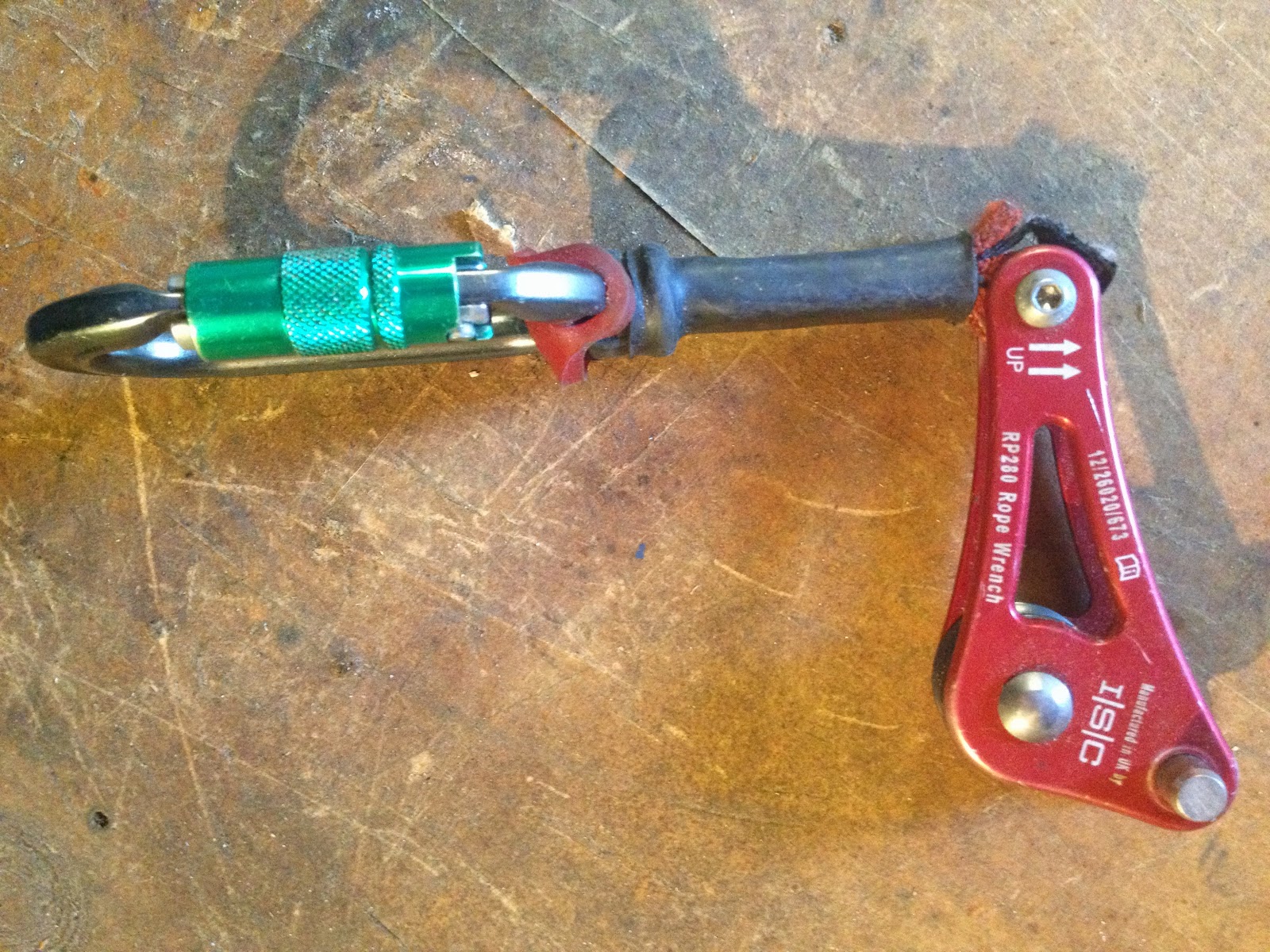 ArborTricks My Rope wrench/SRT set up