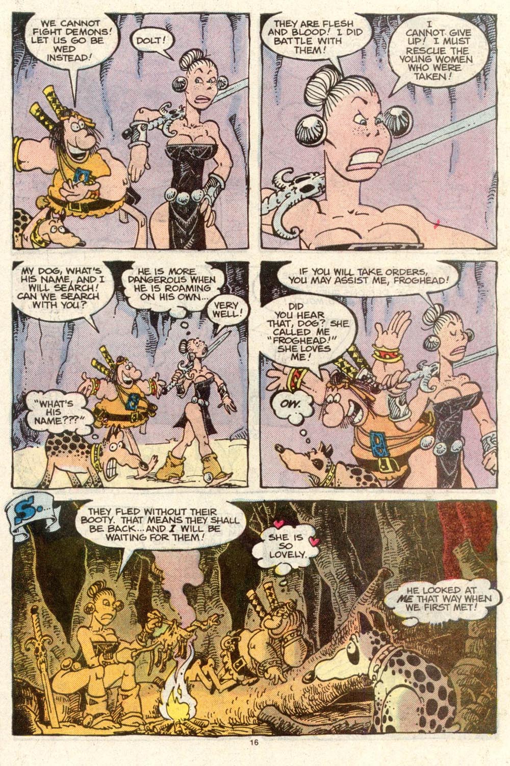 Read online Sergio Aragonés Groo the Wanderer comic -  Issue #50 - 16