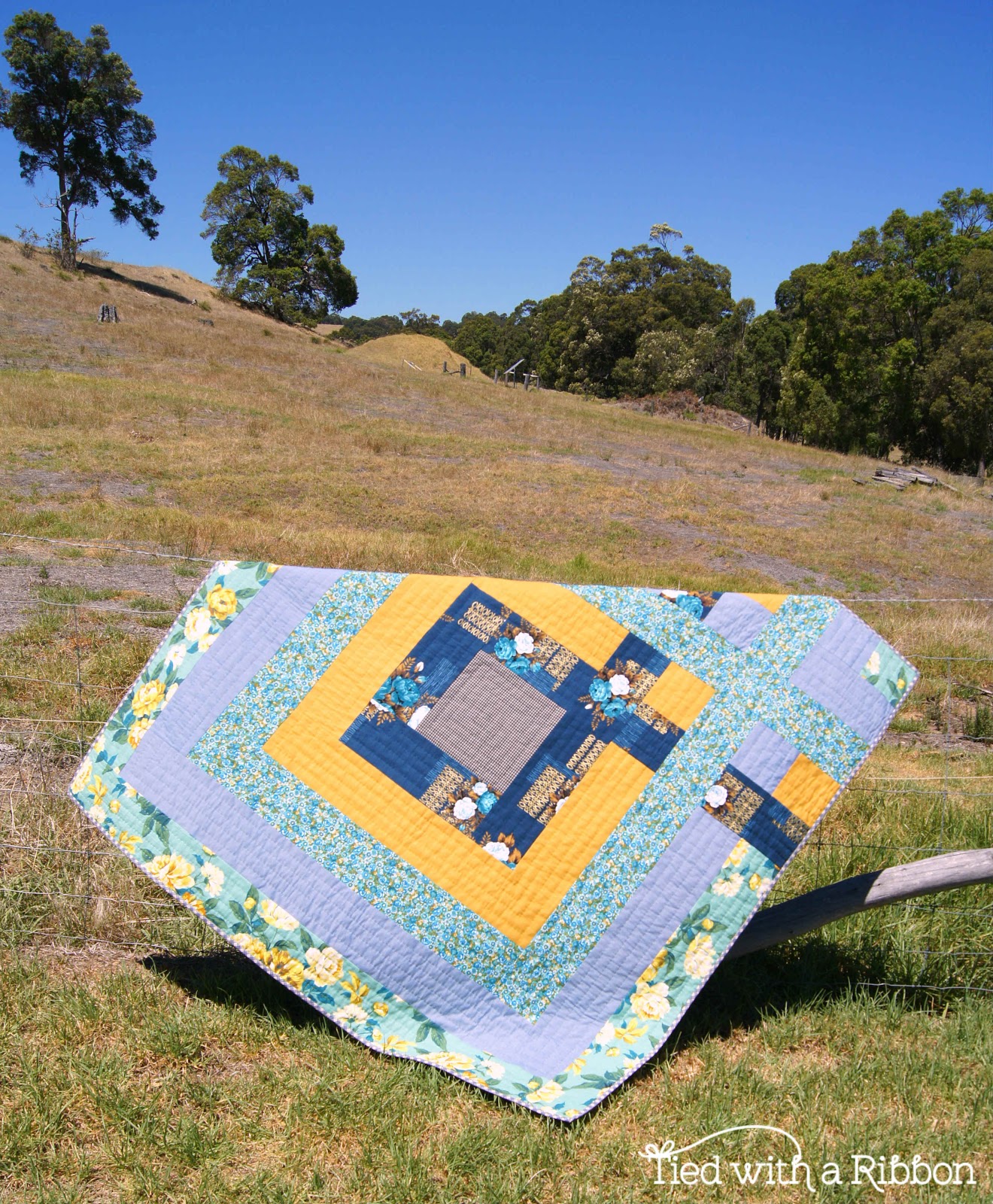 Tied with a Ribbon Junction Road New Quilt Pattern release