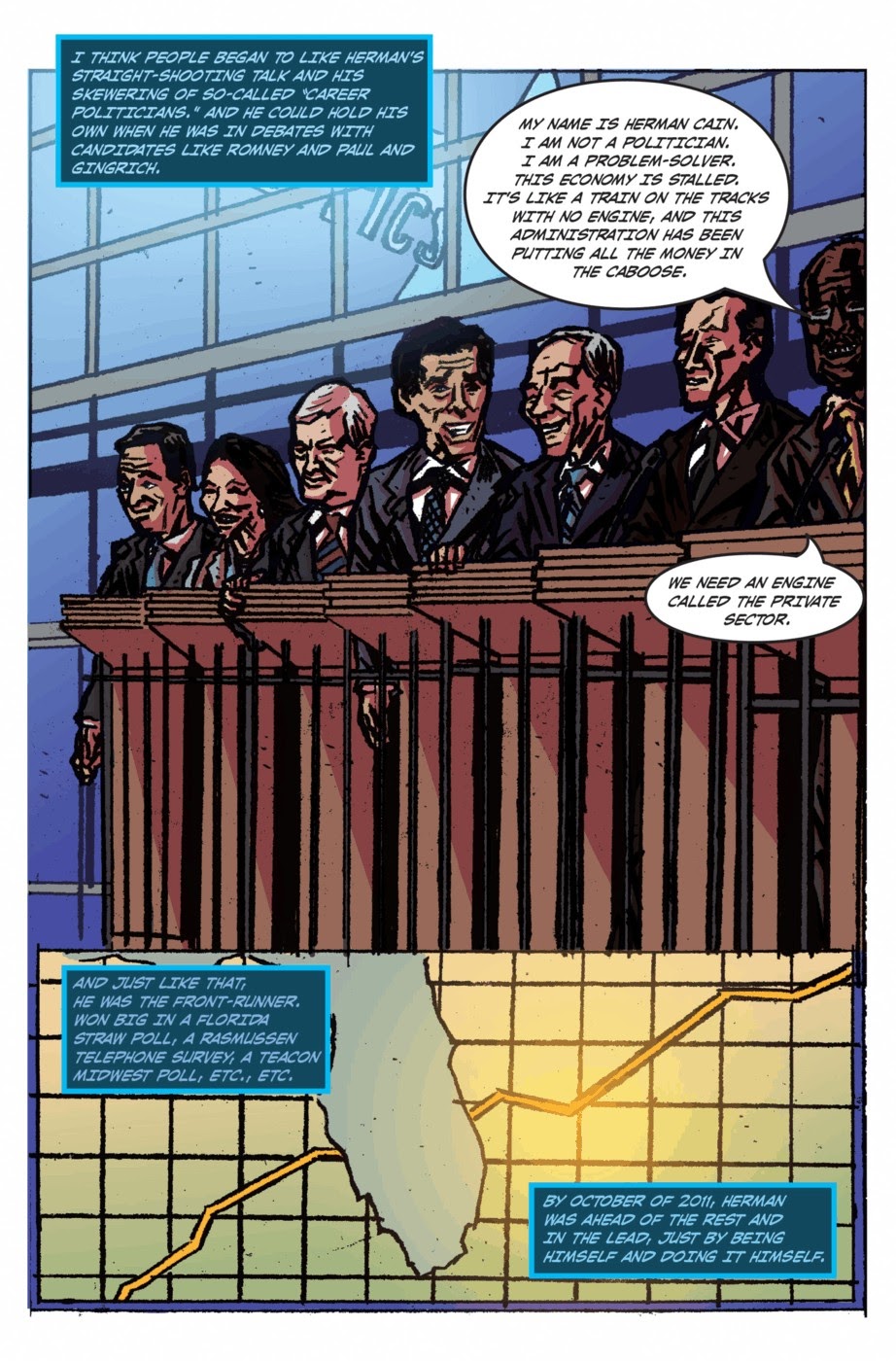 Read online Political Power: Herman Cain comic -  Issue # Full - 19