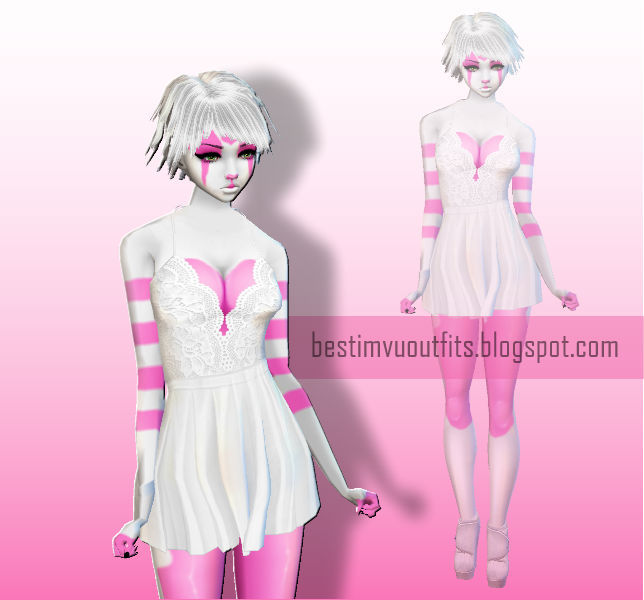 Imvu Pink Half Furry Outfits | Best Imvu Outfits