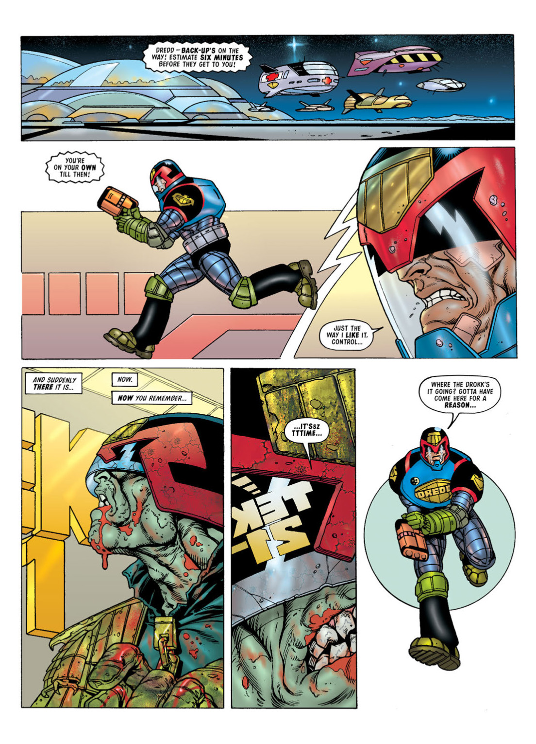 Read online Judge Dredd: The Complete Case Files comic -  Issue # TPB 25 - 278