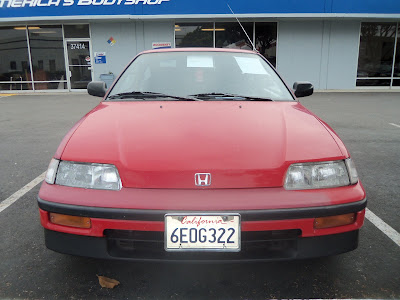 Original paint on Almost Everything's Car of the Day, a 1989 Honda CRX