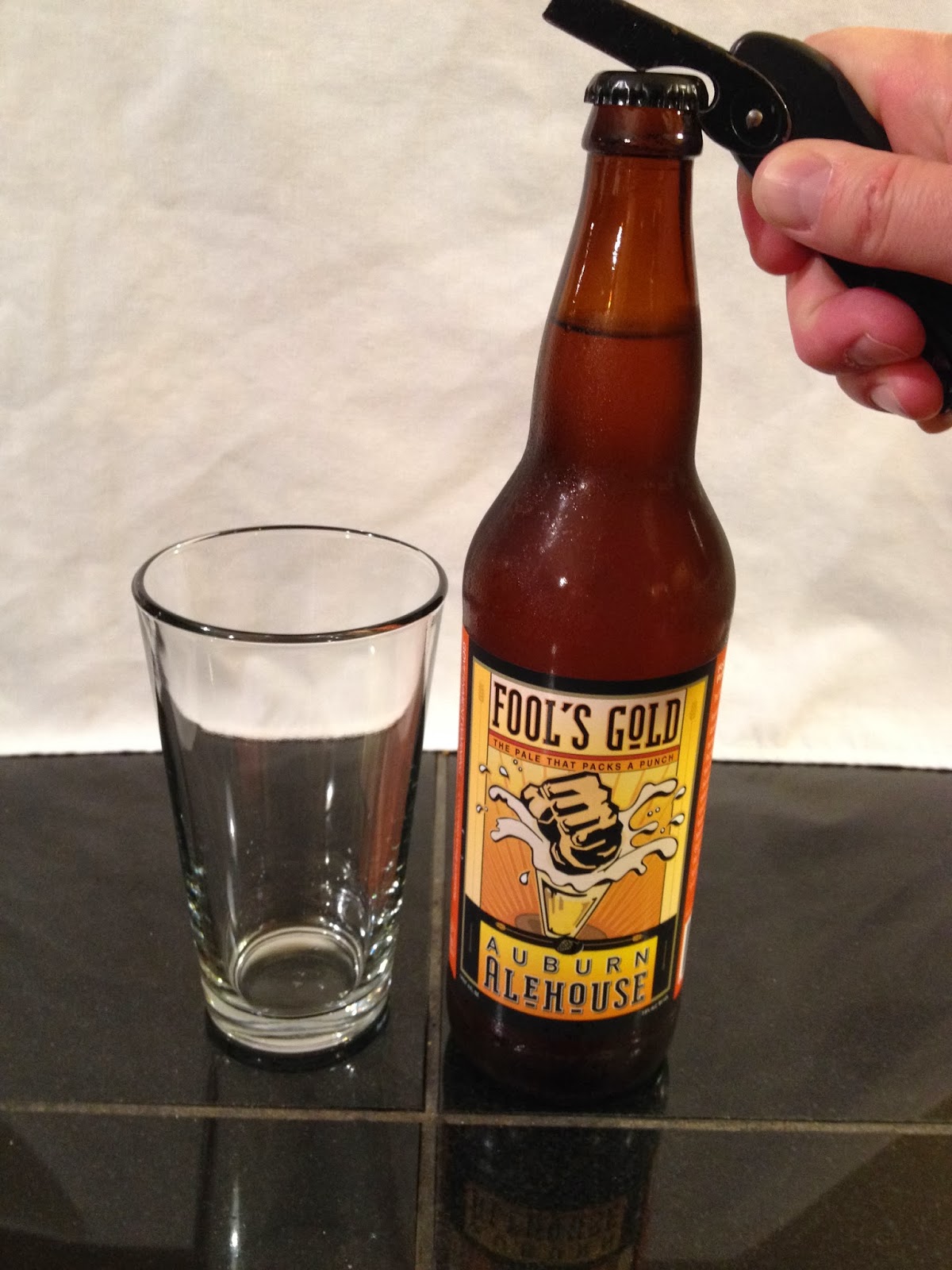 NorCal Beer Blog Auburn AleHouse Fool's Gold Pale Ale