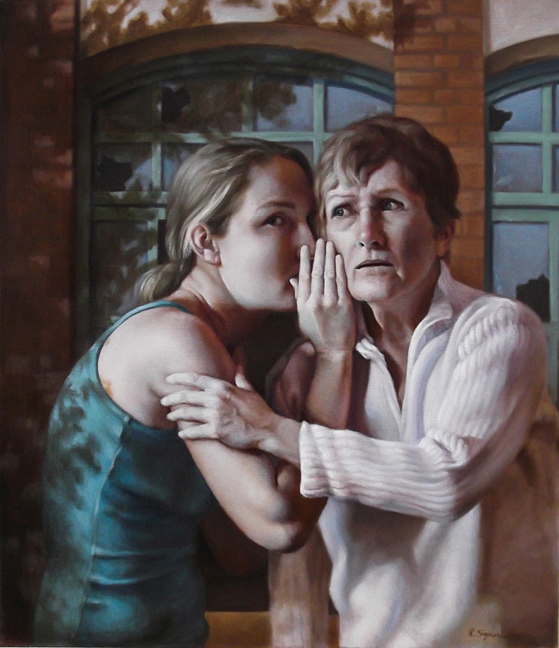 Figurative Paintings by Rabecca Signoriello. Figurative Paintings by Rabecca Signoriello.