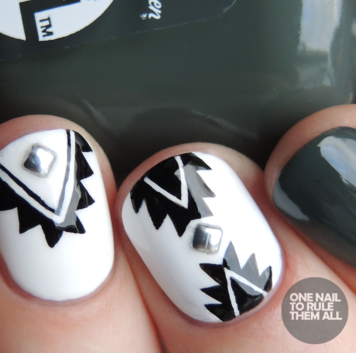 One Nail To Rule Them All: Aztec Accents