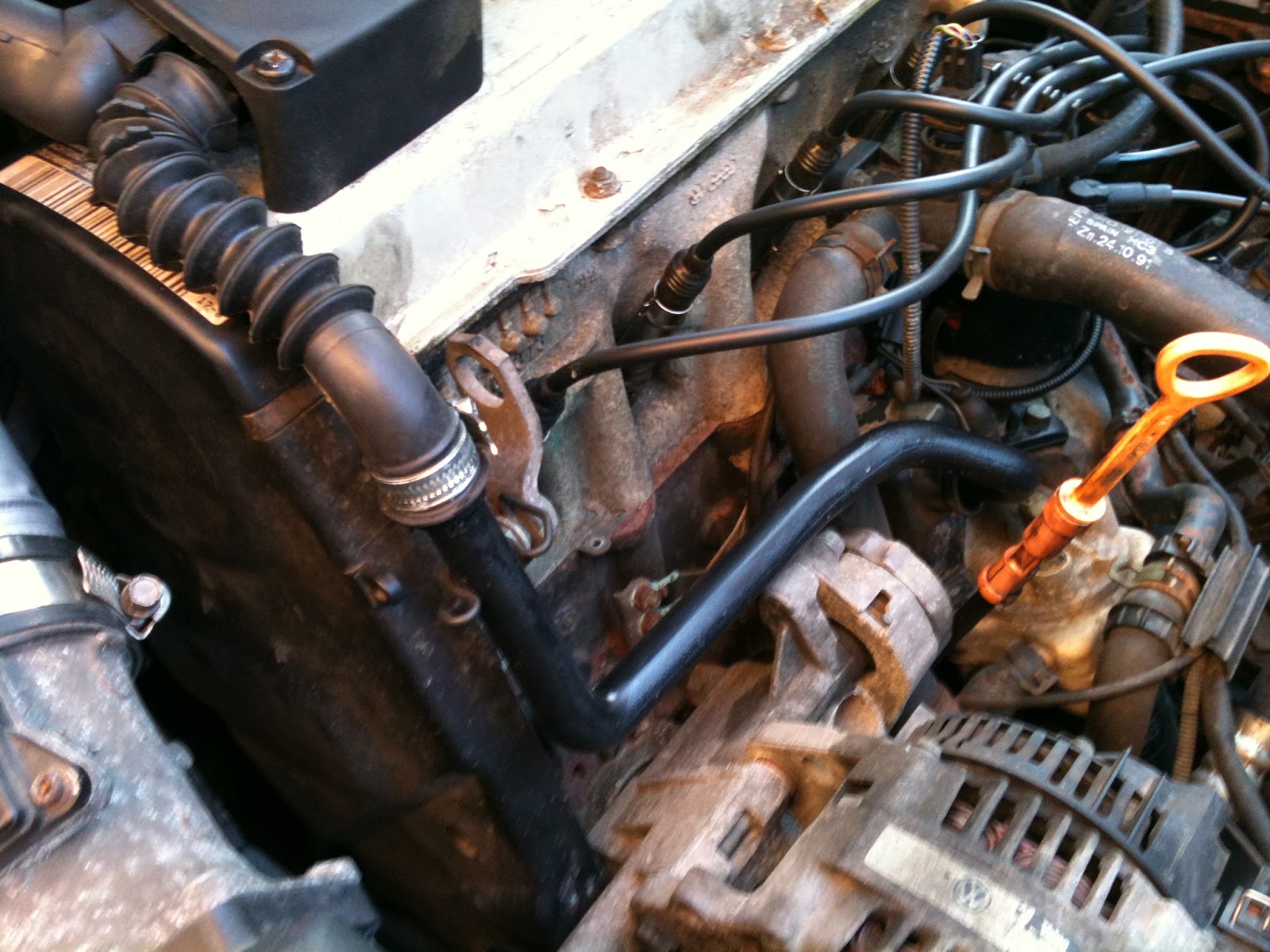 Golf GTI mk3 project Oil breather hose