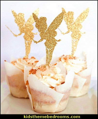 Fairy Mini Glitter Cake Decoration Picks Fairy Mini Glitter Cake Decoration Picks