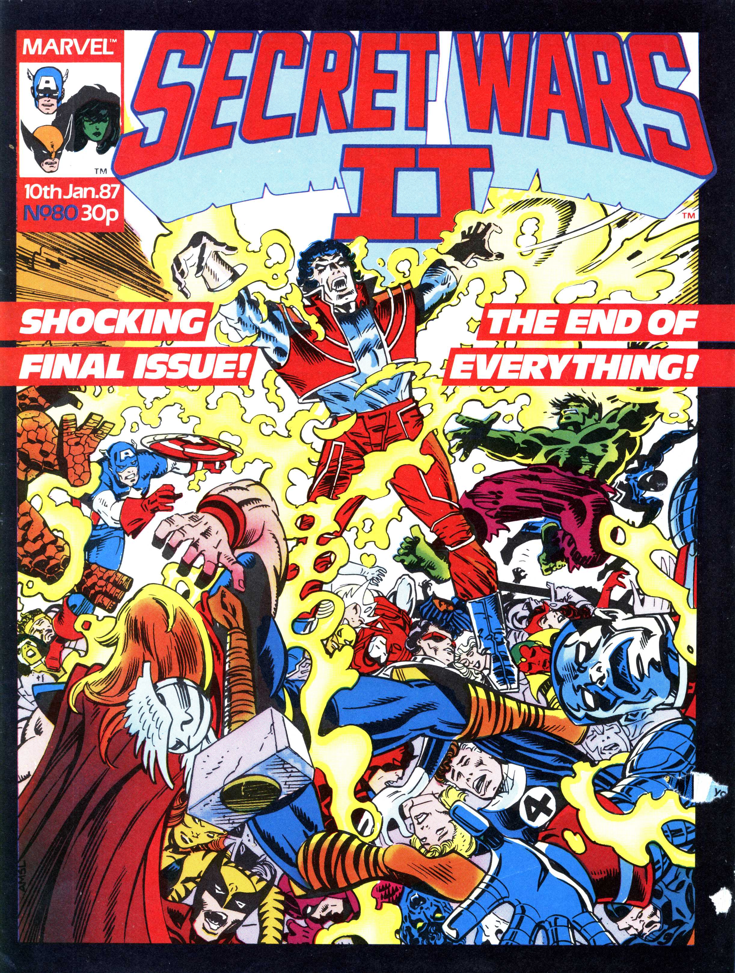Read online Secret Wars (1985) comic -  Issue #80 - 1