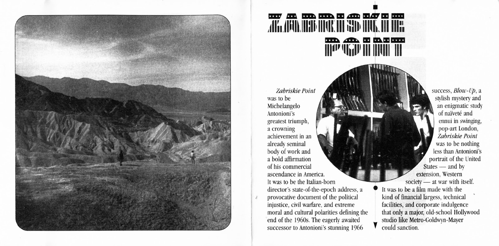 Pink Floyd Ilustrado Zabriskie Point. Original Motion Picture