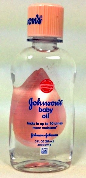 Johnson's Baby Oil coconut makeup remover