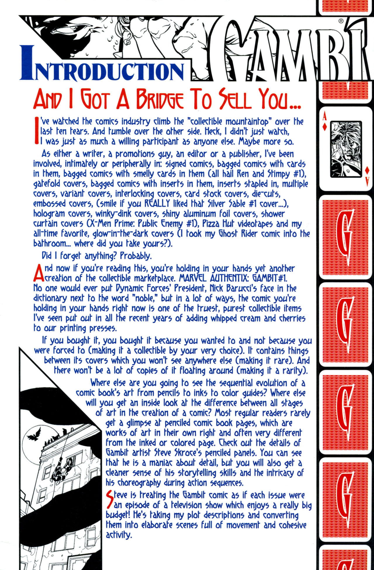 Read online Gambit (1999) comic -  Issue #1 (Marvel Authentix) - 3