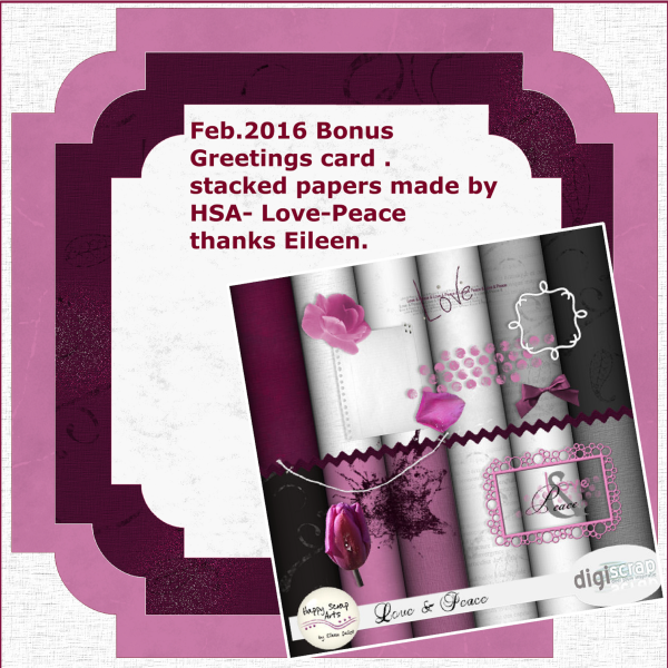 Bonus gift preview Feb. '16 - Greetings card challenge