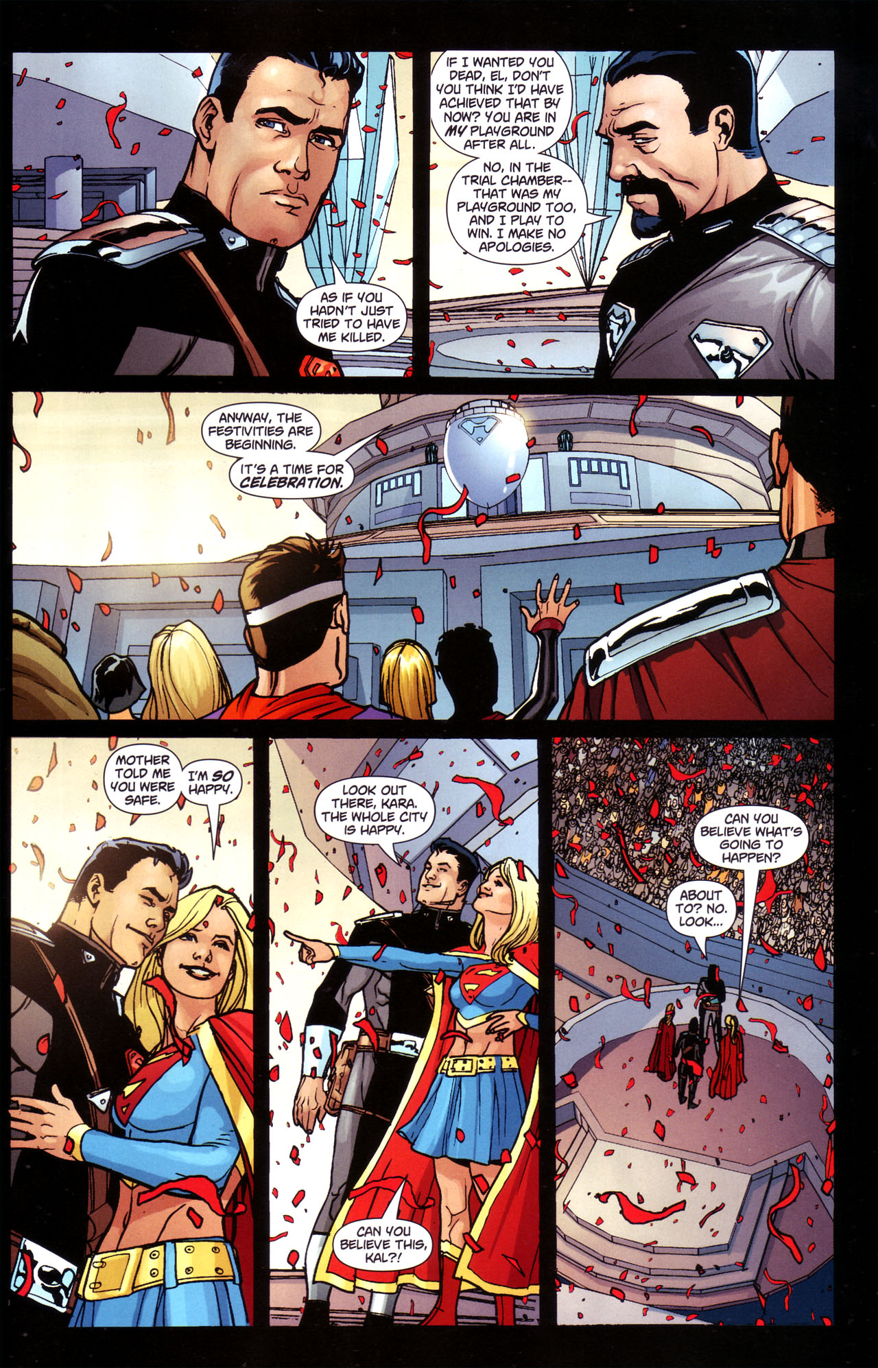 Read online Superman: World of New Krypton comic -  Issue #5 - 16